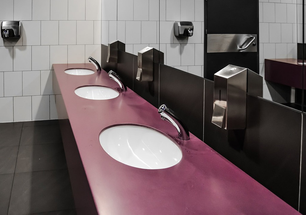 does a commercial bathroom need a floor drain?