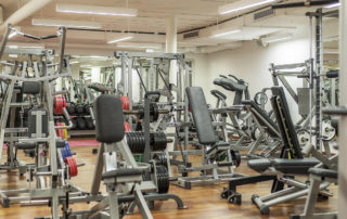 preventing mold and moisture in gym plumbing