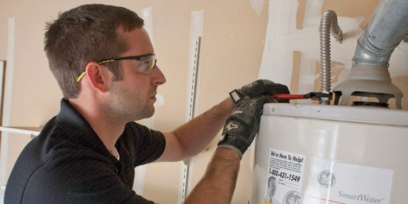a water heater repair done by one of our pros